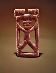 Colgante de figura enmarcada, de Guacimo, área de Linea Vieja
